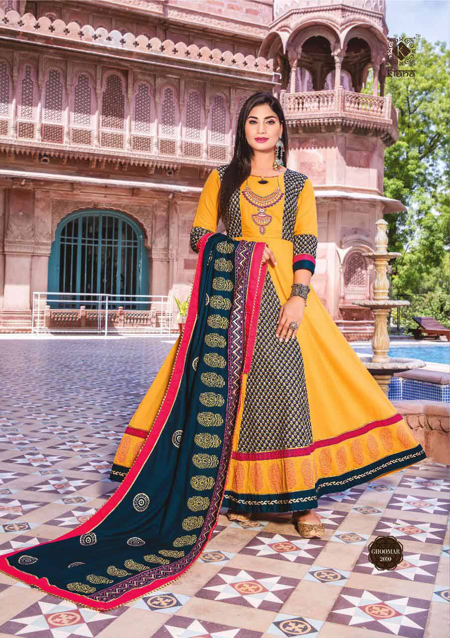 Ghoomar Vol-2 Kiana Lawn Cotton Embroidery Kurti Ghoomar Vol-2 Kiana Lawn Cotton Embroidery Kurti
